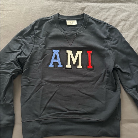 Ami Navy sweater size M - Picture 3 of 3